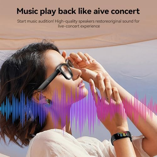 Ai Smart Glasses Bluetooth 5.4 with Translation for Men Women 160+Languages Color-Change Lens Chat GPT Assistant Free App Translator Glasses Meeting,Driver,Travel (CK03) - Image 4