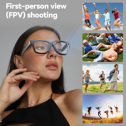 Ai Smart Glasses Bluetooth 5.4 with Translation for Men Women 160+Languages Color-Change Lens Chat GPT Assistant Free App Translator Glasses Meeting,Driver,Travel (CK03) - Image 5