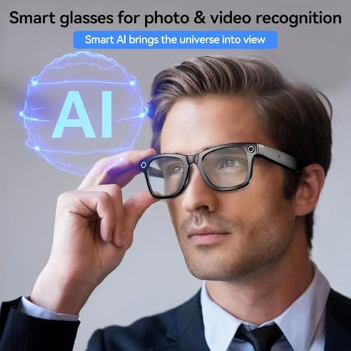 Ai Smart Glasses Bluetooth 5.4 with Translation for Men Women 160+Languages Color-Change Lens Chat GPT Assistant Free App Translator Glasses Meeting,Driver,Travel (CK03) - Image 6