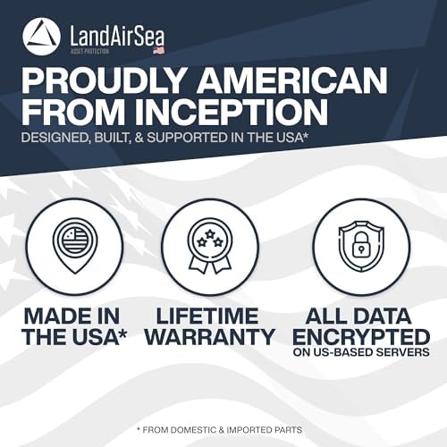 LandAirSea 54 GPS Tracker - Made in the USA from Domestic & Imported Parts. Long Battery, Magnetic, Waterproof, Global Tracking. Subscription Required - Image 6