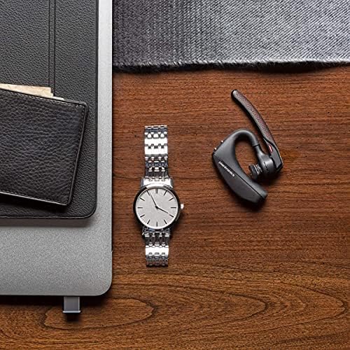 Plantronics - Voyager 5200 UC (Poly) - Bluetooth Single-Ear (Monaural) Headset - Compatible to connect to your PC and/or Mac - Works with Teams, Zoom & more - Noise Canceling - Image 2