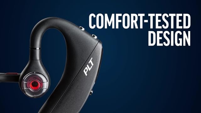 Plantronics - Voyager 5200 UC (Poly) - Bluetooth Single-Ear (Monaural) Headset - Compatible to connect to your PC and/or Mac - Works with Teams, Zoom & more - Noise Canceling - Image 7