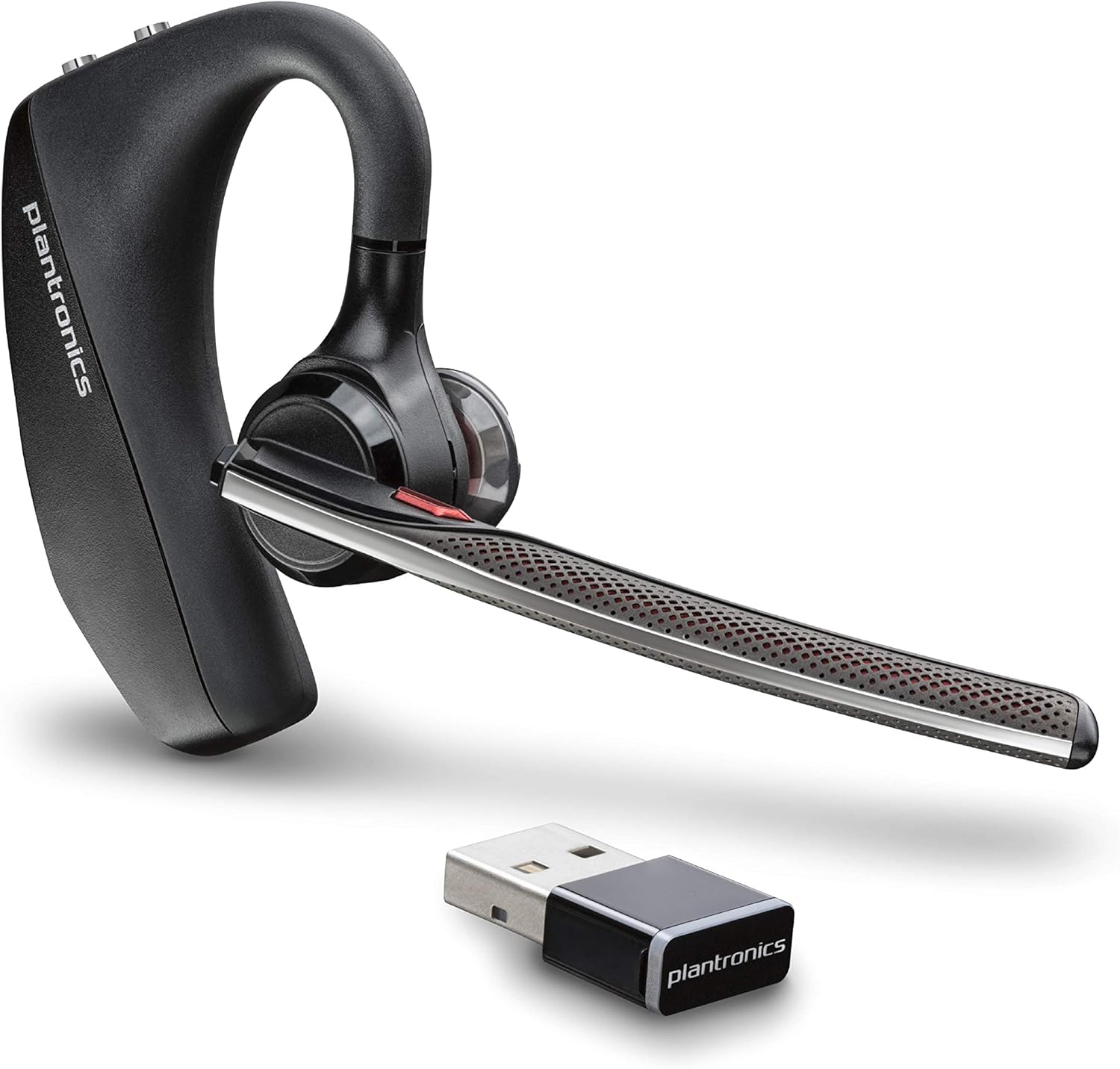 Plantronics - Voyager 5200 UC (Poly) - Bluetooth Single-Ear (Monaural) Headset - Compatible to connect to your PC and/or Mac - Works with Teams, Zoom & more - Noise Canceling - Image 9